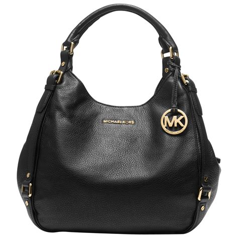 bag black bag michael kors|black genuine leather shoulder bag.